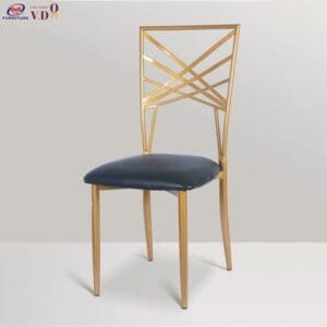 Banquet Iron Chameleon Chair with Soft Seat Bag