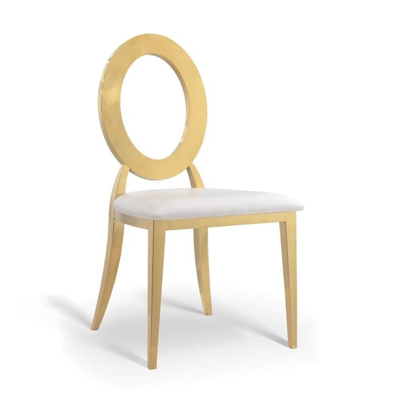 Small steel circle chair