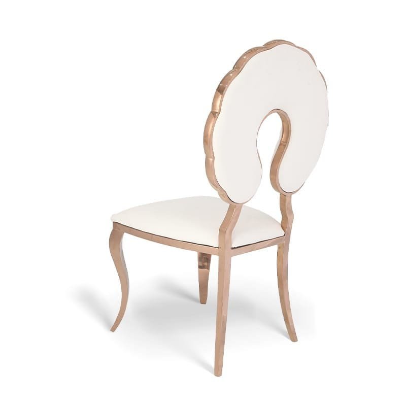 Stainless Steel Shell Chair - Image 2