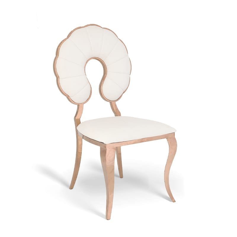 Stainless Steel Shell Chair