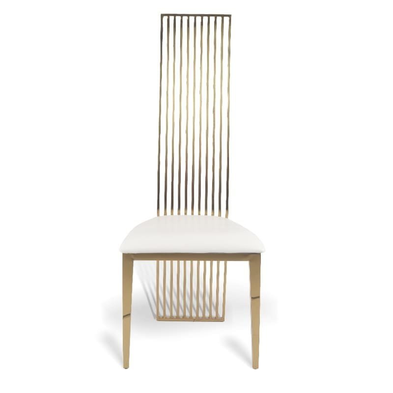 Stainless steel harp chair - Image 2